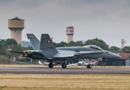 Swiss Hornet Display - F-18