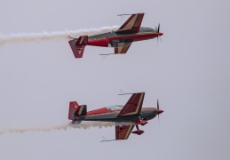 The Royal Jordanian Falcons on Extra 300