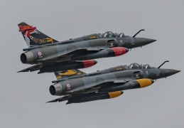 Couteau Delta on Mirage 2000